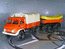 Schuco 000003383 Mercedes-Benz Unimog 404S "Freiwillige Feuerwehr Gaggenau" mit anhanger "Muller Mitteltal"
